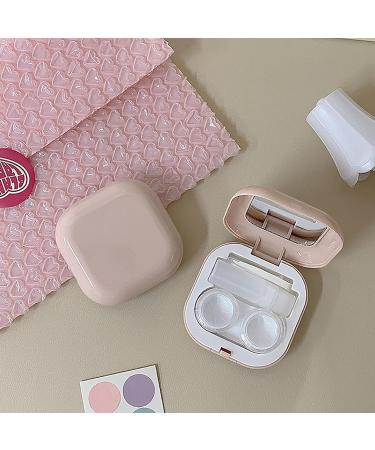 FCSHFC Portable Contact Lens Case - Compact Double Storage Box (Color A) | Easy Care & Travel-Friendly - Buy Online on GoSupps.com