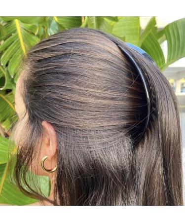 Camila Paris MP978/2 French Hair Side Combs - Black Curved Interlocking Combs for Strong Hold Bun Chignon - Women's Hair Accessories from France - Buy Online on GoSupps.com