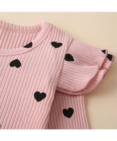Baby Girl White Lace Ruffle Romper Top + Jeans Shorts Set | 3-24 Months | Pink | 6-12 Months - Buy Online on GoSupps.com