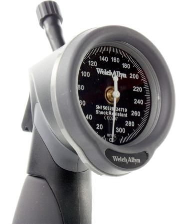 Welch Allyn DS65 DuraShock Hand Aneroid Blood Pressure Monitor - Black - Buy Online on GoSupps.com