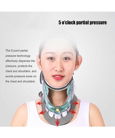 Pailon Adjustable Neck Support - Rigid Neck Traction Device for Home Use | Improve Spine Alignment | Unisex - Buy Online on GoSupps.com
