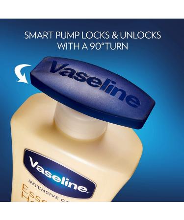 Vaseline Intensive Care Essential Healing Body Lotion - 20.3 oz Pump Bottle - Moisturize Dry Skin - Proven Effective Healing - Healthier Looking Skin - 1 Pack - Buy Online on GoSupps.com