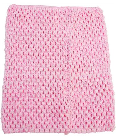 4pc Crochet Tube Top Tutu Dress & Pettiskirt Set for Baby Girls - Mix Pink Blue Shade | 8x10 Infant Skirt | Sparkle - Buy Online on GoSupps.com