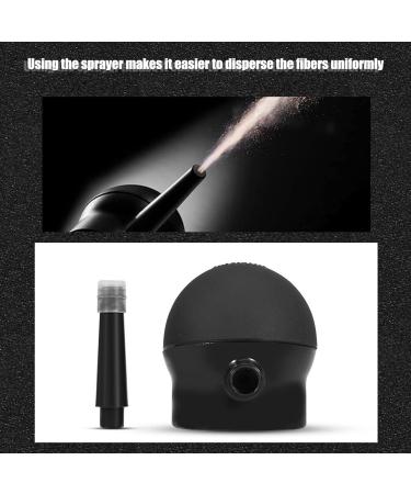 DAUERHAFT Professional Hair Fibers Pump Applicator - Spray Atomizer for Hair Thickening - 2.165 Inch Nozzle - Black - Buy Online on GoSupps.com