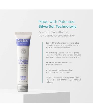 American Biotech Labs Advanced Healing Skin Cream - Natural Lavender Scent 1.2 oz - Buy Online on GoSupps.com