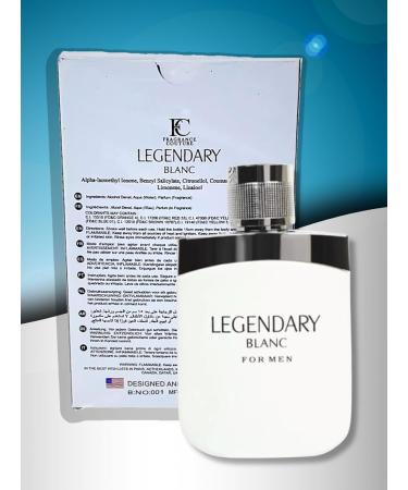 LEGENDARY BLANC POUR HOMME COLOGNE SPRAY 3.4 OZ EAU DE PARFUM Woody Aromatic fragrance for Men. - Buy Online on GoSupps.com