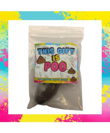 This Gift is Poo Poop Bath Bomb Prank Fun Funny Humour Novelty Toilet Loo Kids Child Childrens Gift Idea Present Bathbomb Fizzer - Buy Online on GoSupps.com
