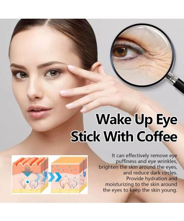Caffeine Eye Stick Caffeine Eye Cream Wake Up Eye Stick With Coffee Under Eye Cream Anti Aging Hydrating And Firming Caffeine Eye Cream Reduces Puffiness And Dark Circles Fade fine lines (3) - Buy Online on GoSupps.com