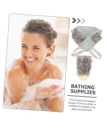 Healeved 2 Pcs Back Scrubbers | Exfoliating Bath Shower Scrubber & Loofah Gloves for Smooth Skin | International Shipping Available - Buy Online on GoSupps.com