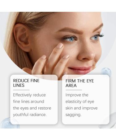 Peptide Eye Cream Anti Wrinkle Eye Cream For Dark Circles & Puffy Eyes With Peptides Eye Bags Remover Tightening Eye Cream Brightening Eye Cream Reduces Crow's Feet Fine Lines & Sagginess - Buy Online on GoSupps.com