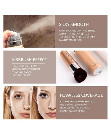 Ownest Beauty KYDA AirBrush Foundation Spray Silky Mist Makeup for Flawless Nude Finish - Cruelty-free, Moisturizing Formula - Buy Online on GoSupps.com