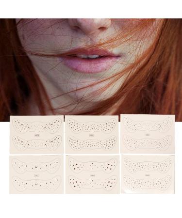 Tyenaza Fausse patch de taches de rousseur tanches temporaires imperm ables sans odeurs autocollants de taches de rousseur durables pour un usage quotidien des f tes