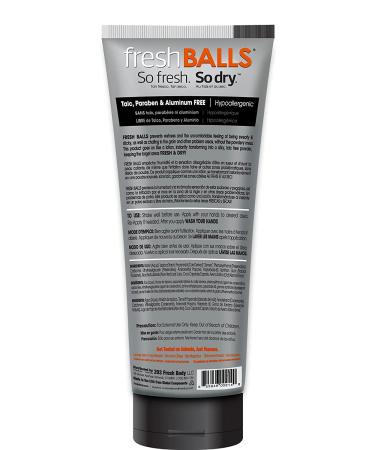 Fresh Body FB - Fresh Balls Lotion 3.4 fl oz (6 Pack) | Men's Anti-Chafing Cream for Groin Hygiene - Buy Online on GoSupps.com