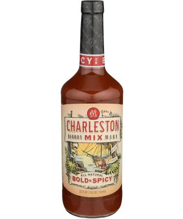 Charleston Mix, Cocktail Mix Bloody Mary Bold And Spicy, 32 Fl Oz 32 Fl Oz (Pack of 1)