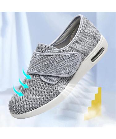 Plantar Fasciitis Shoes for Men - Comfortable Orthopedic Shoes for Diabetic Pain Relief & Swollen Feet - Breathable Extra Wide Edema Shoes - Size 10.5 Beige - Buy Online on GoSupps.com