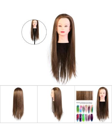 Practice Head for Hair Styling | Realistic Hairdresser Doll for Salons - Ideal for Beauticians (Gold) - Buy Online on GoSupps.com