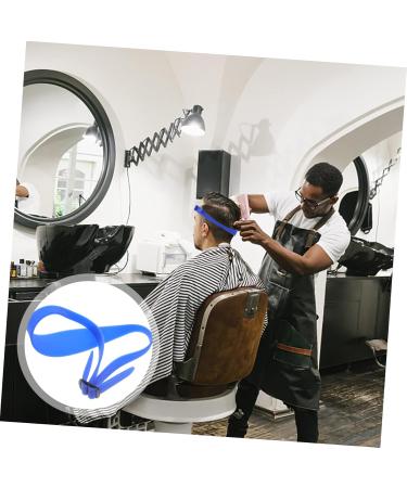 PLAFOPE Haircut Shaving Template Fade Guide for Men Silicone Fade Guide Neckline Shaving Template Hair Cutting Guide Headband Adjustable Hair Trimming Guide Haircut Guide Headband - Buy Online on GoSupps.com