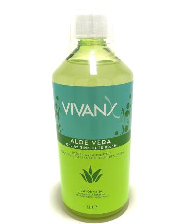 INKJET Aloe Vera Pure 99.8% Pure No Water Added Lactose Free Gluten No Colouring or Softening Vegan Product Packaging 1 Litre