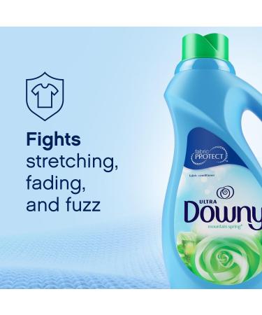 Downy Ultra Liquid Fabric Conditioner, Mountain Spring Scent, 3.06 L - Long-lasting freshness and softness - Buy Online on GoSupps.com