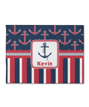 YouCustomizeIt Personalized Nautical Anchors & Stripes Microfiber Screen Cleaner