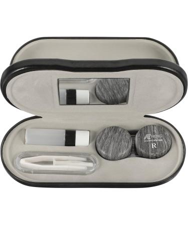 Coheali 2-in-1 Travel Glasses Case Set - Dual Purpose with Mirror & Lens Container | Perfect for International Travel - Buy Online on GoSupps.com
