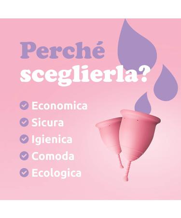 Buy Rainbowcup Menstrual Cup - Made in Italy Medical Silicone | Soft-Smarilldo Size 1 Emerald - Eco-Friendly & Comfortable | Fast International Shipping - Buy Online on GoSupps.com