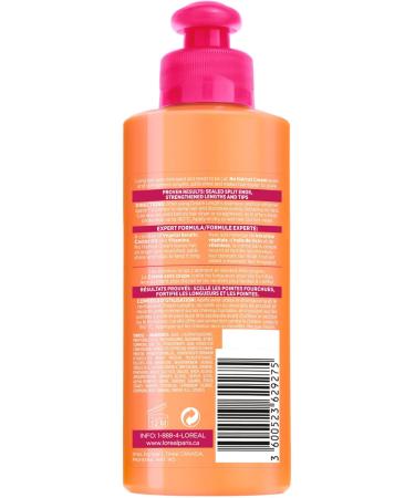 L Or al Paris Dream lengths No Haircut Cream Treatment with Vegetal Keratin Castor Oil and Vitamins Styling Heat Protection to 180 C 200 ml - Buy Online on GoSupps.com