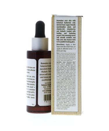 Eminence Strawberry Rhubarb Hyaluronic Serum 1 Oz - Hydrating Anti-Aging Serum for Glowing Skin | International Shipping - Buy Online on GoSupps.com