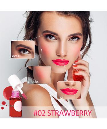 Erinde Lip Tint Stain Makeup | Korean Natural Waterproof Lip Stain | Long Lasting Mini Liquid Lipstick #02 - Buy Online on GoSupps.com