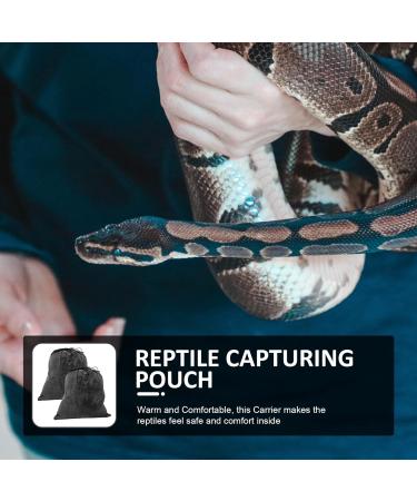 POPETPOP 2pcs for Catching Capturing Bag Reptiles Snakes Avoid Cloth Carrying Travel Accessory Sling Hunting Draw Transporting Carrier Heavy Holder Reptile Pouch Small Pet Snake Portable - Buy Online on GoSupps.com