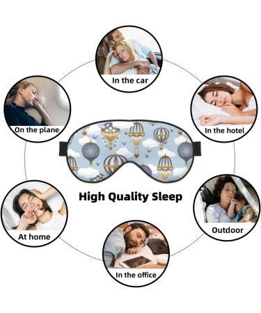 Shop Balloon Vintage Sleep Mask | Double-Sided Adjustable Eye Cover for Perfect Shading & Reduced Eye Edema - International Shipping Available - Buy Online on GoSupps.com