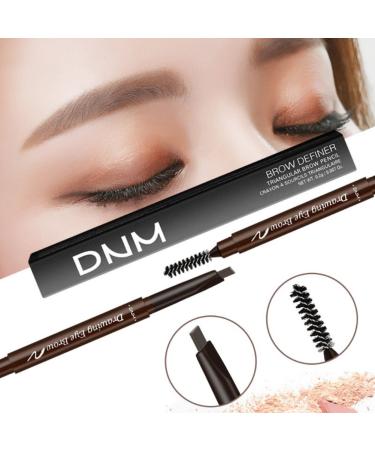 Double-ended Automatic Eyebrow Tinting Pencil with Brush - Dark Gray | ROMANTIC BEAR | International Shipping Available - Buy Online on GoSupps.com
