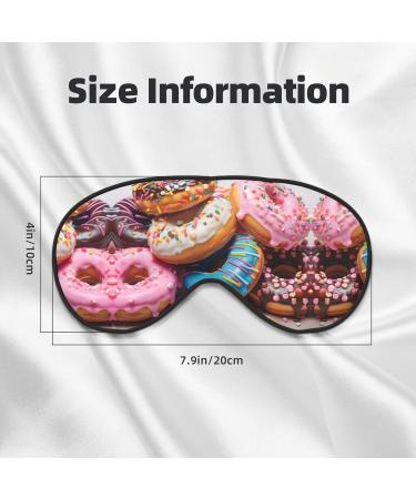 Donuts Sleep Mask | Adjustable Breathable Fashionable Eye Mask for Ultimate Comfort - Shop Internationally - Buy Online on GoSupps.com