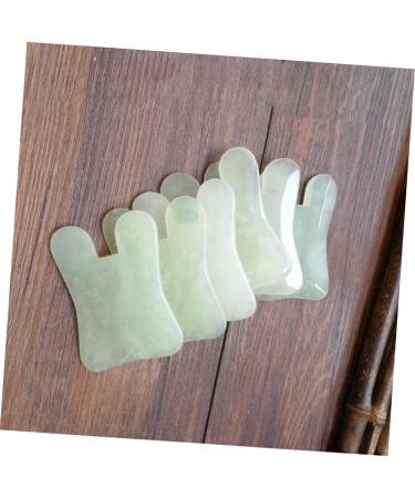 Beaupretty 2-Pack Jade Scraping Massage Tools | Natural Eye & Face Massage Devices for Glowing Skin - Buy Online on GoSupps.com