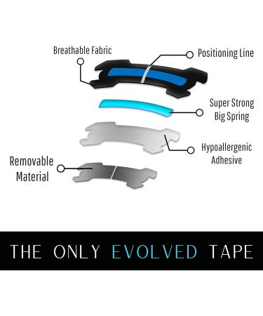 Nose Strips for Breathing & Snoring Relief - Airevolution Anti-Snoring Devices | Strong Adhesion & Spring Effect - 30 Count - Buy Online on GoSupps.com
