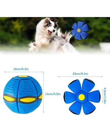 Interactive Dog Toys: Magical Flying Disc & Frisbee Ball for Pets - Fun & Engaging! - Buy Online on GoSupps.com