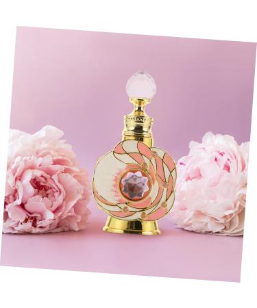 Ipetboom container empty bottle Metal filling middle eastern perfume middle East travel perfume bottle grace essential oil bottle bulk perfume container vial perfume bottle pink - Buy Online on GoSupps.com