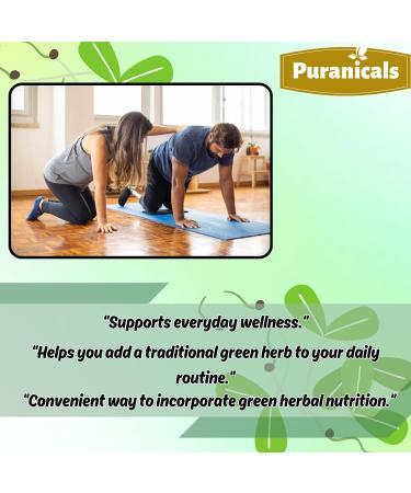 Puranicals Alfalfa Capsules - 320 Capsules | 100% Pure & Natural | Rich in Vitamins & Minerals | Supports Detox & Wellbeing | Non-GMO Gluten-Free Herbal Supplement | 600mg per Serving - Buy Online on GoSupps.com
