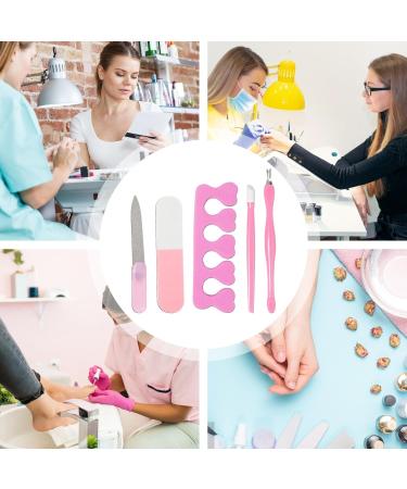 Manicure Tool Kit Professional 5 Piece Manicure Grooming Kit Lightweight Accessories for Parties Travel Proms and Dating - Buy Online on GoSupps.com