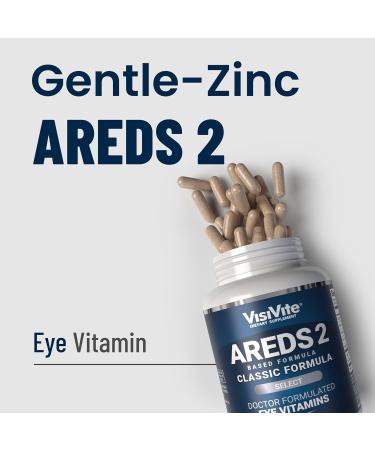 AREDS 2 Select Eye Vitamins for Macular Support - Vitamins for Eyes with Zeaxanthin Plus Lutein Macular Supplement - Premium Macular Health Formula - Eye Supplements - 60 Capsules - (Pack of 3) - Buy Online on GoSupps.com