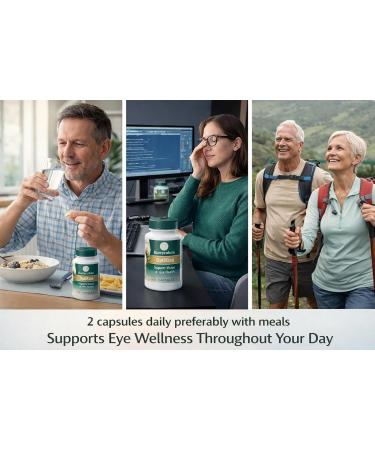 Kurryculum OptiKind Eye Health Supplement - Vision Support Vitamins with Lutein & Zeaxanthin - 90 Capsules - Buy Online on GoSupps.com