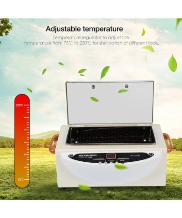 Qinlorgo Nail Tools Sterilizer | Intelligent High-Temperature Sterilizer for Dental & Towel-Art Tools - Buy Internationally! - Buy Online on GoSupps.com