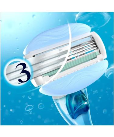 Buy Venus Comfortglide Vanilla Ladies Razor | No Shaving Cream Required | Official Razor with 1 Blade - International Shipping - Buy Online on GoSupps.com