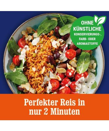 BEN'S ORIGINAL Express Rice Mediterranean - 6 Packs (6 x 220g) | Natural Rice for Quick Meals - Buy Online on GoSupps.com