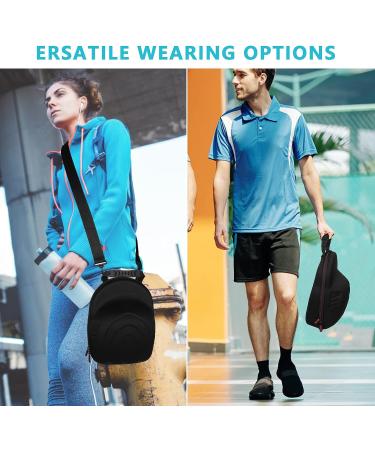 Glamgen Hard Hat Case with Adjustable Shoulder Strap - Hat Carrier Travel Case with 6 Baseball Caps for Women and Men - Buy Online on GoSupps.com