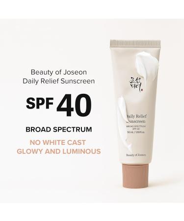 Daily Relief Sunscreen for face SPF 40 - 1.69 Fl Oz. - Buy Online on GoSupps.com