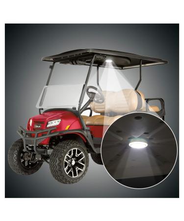 10L0L Universal Golf Cart Dome Light, USB Rechargeable Battery Powered Super Bright Golf Cart LED Roof Lighting