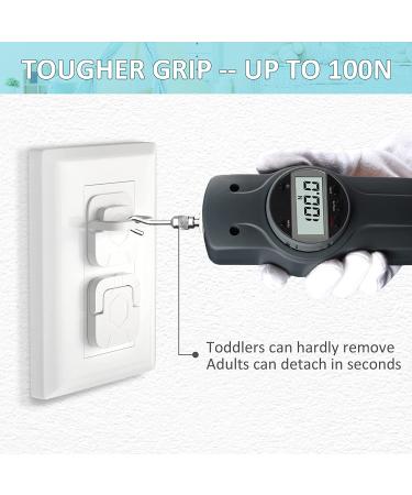 Baby Proofing Outlet Covers (60 Pack) - Safety Socket Cover Protector Cap for Childproofing Electric Outlets - Buy Online on GoSupps.com