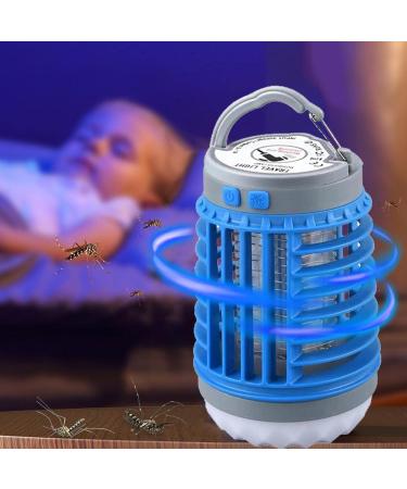 Mosquitoes Killers Lamp Camping Buggs Zapper Solar & USB Powered Electric Fly Killers Mosquitoes Killers Lantern Outdoor Mosquitoes Lamp for Home Camping Garden - Buy Online on GoSupps.com