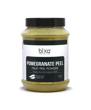 bixa BOTANICAL Pomegranate Peel Powder (Punica granatum) - 1 Pound (16 Oz) 454 GRMS | Ayurvedic Herbal Supplement Helps to Improves Digestion 1 Pound (Pack of 1)